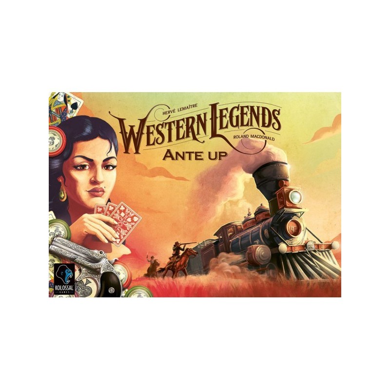 Ante Up: Western Legends ENG - gioco da tavolo