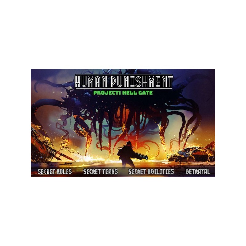 Project: Hell Gate - Human Punishment: Social Deduction 2.0 - gioco da tavolo