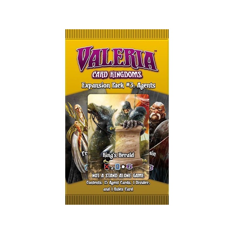 Agents - Valeria: Card Kingdoms (Expansion pack 3) - gioco da tavolo