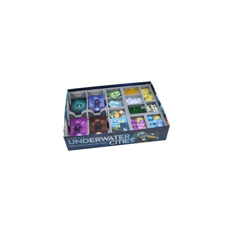 Underwater Cities - Organizer Folded Space in EvaCore - UWC - accessorio per giochi