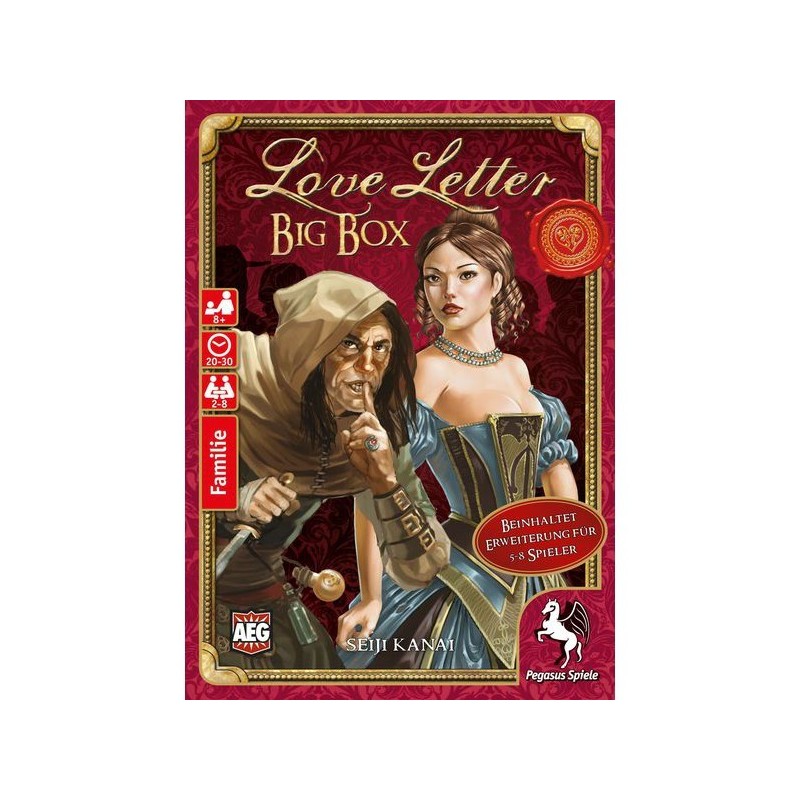 Love Letter Big Box DEU - gioco da tavolo