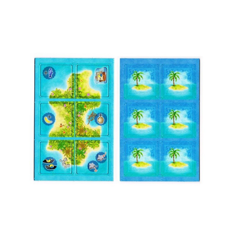 Freitag: Carcassonne - Mari del sud DEU (Sudsee) - gioco da tavolo