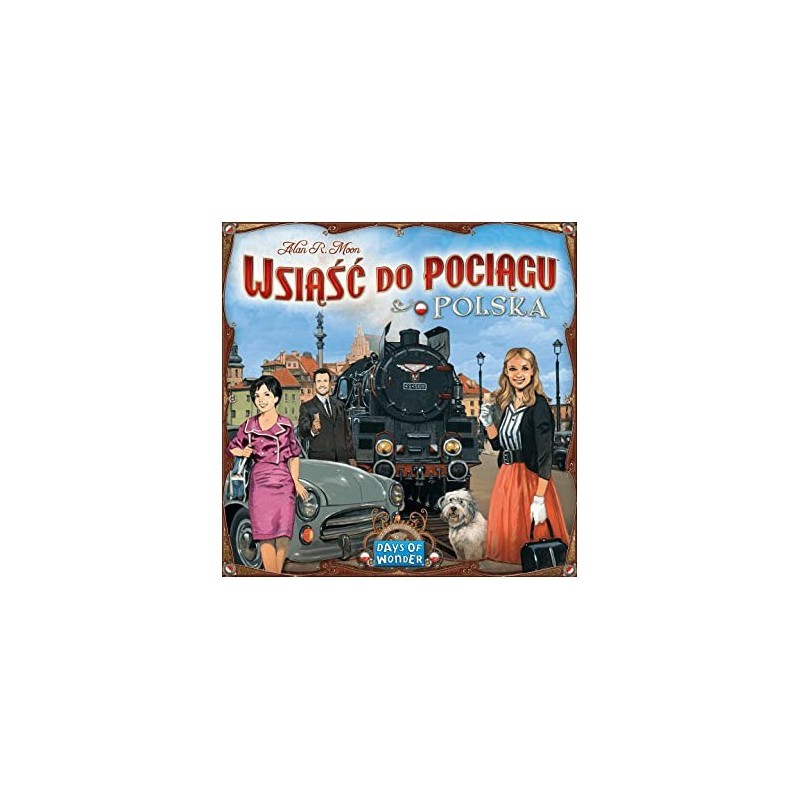 Ticket to Ride: Poland ENG/POL/. - gioco da tavolo