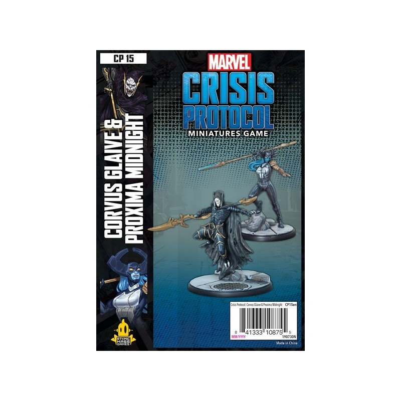 Corvus Glaive and Proxima Midnight - Marvel: Crisis Protocol - gioco da tavolo
