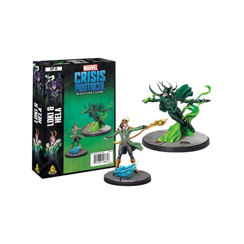 Loki and Hela - Marvel: Crisis Protocol - gioco da tavolo