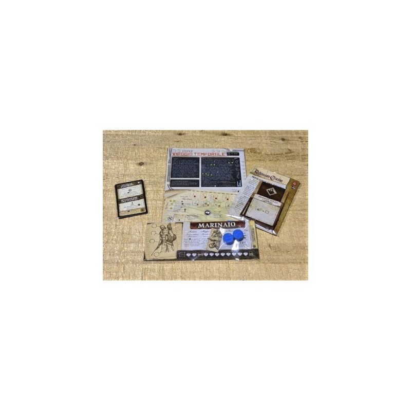 Promo set 2 - Robinson Crusoe: Viaggio verso l'Isola Maledetta ITA - gioco da tavolo