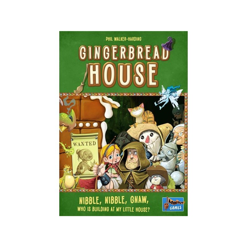 La Casa di Pan Zenzero ENG (Gingerbread House) - gioco da tavolo