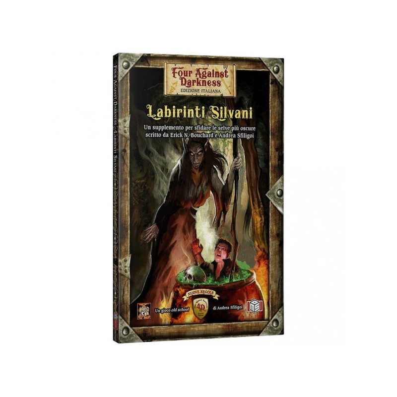 Labirinti Silvani: Four Against Darkness ITA - gioco da tavolo