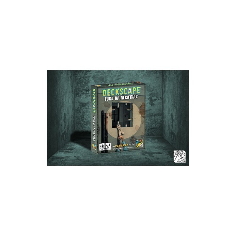 Deckscape - Fuga da Alcatraz - gioco da tavolo