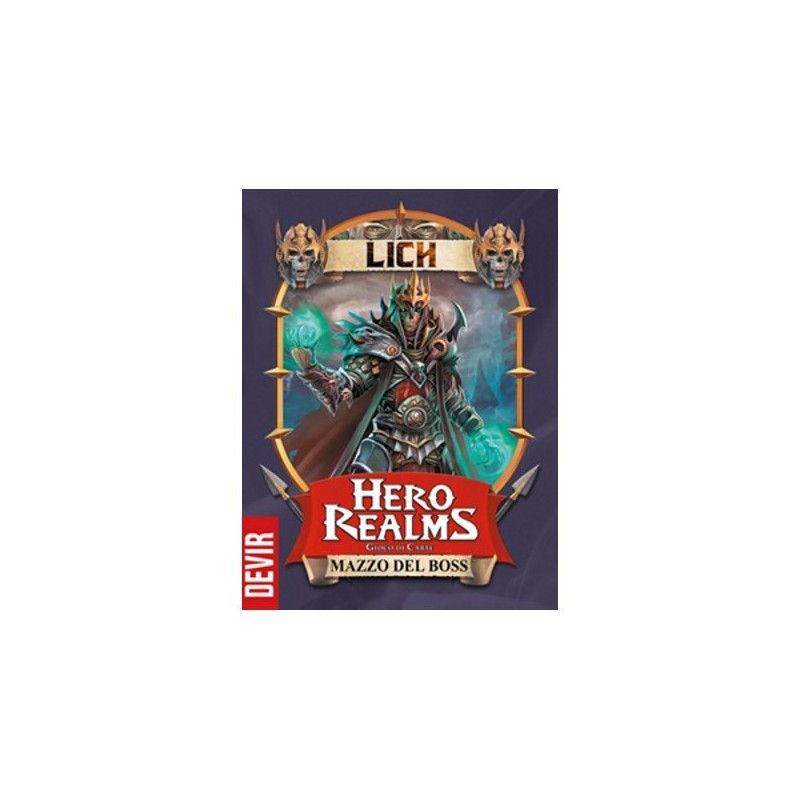Mazzo del Boss - Lich: Hero Realms ITA - gioco da tavolo