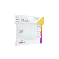 66x91 mm bustine protettive Bianco Matte Gamegenic (100)