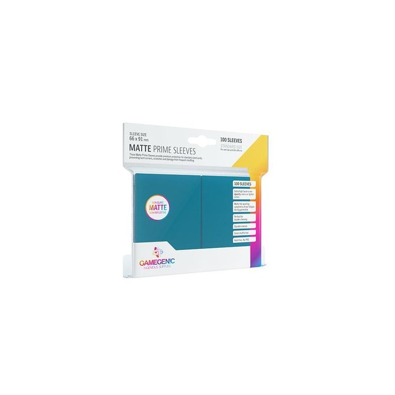 66x91 mm bustine protettive Blu Matte Gamegenic (100) - accessorio per giochi