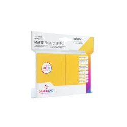 66x91 mm bustine protettive Giallo Matte Gamegenic (100)