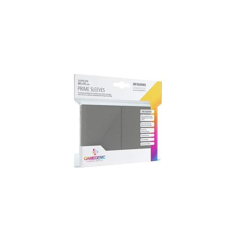 66x91 mm bustine protettive Grigio Gamegenic (100) - accessorio per giochi