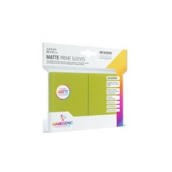 66x91 mm bustine protettive Lime Matte Gamegenic (100)