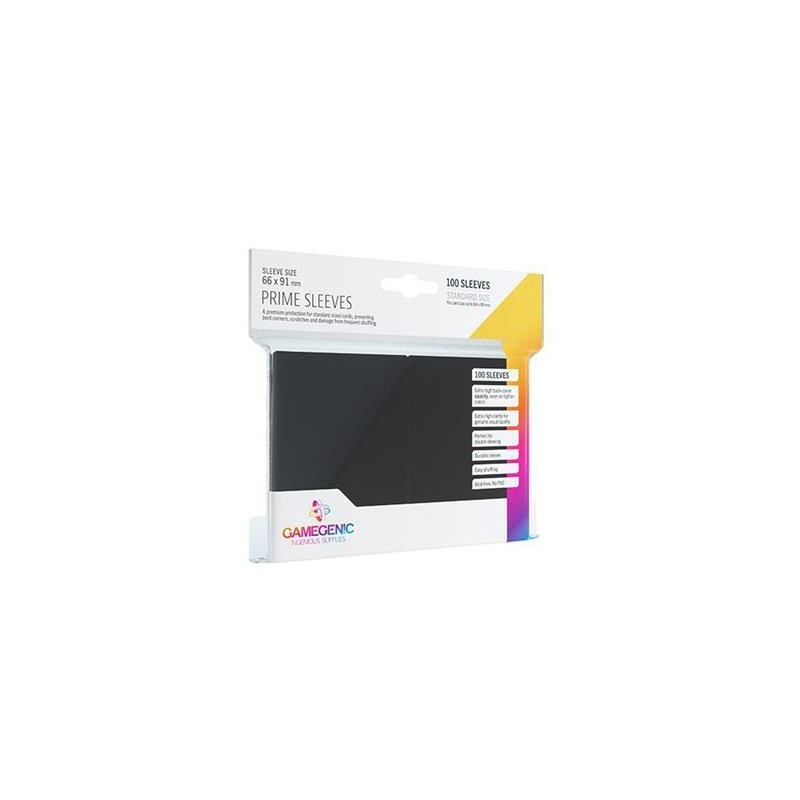 66x91 mm bustine protettive Nero Gamegenic (100) - accessorio per giochi