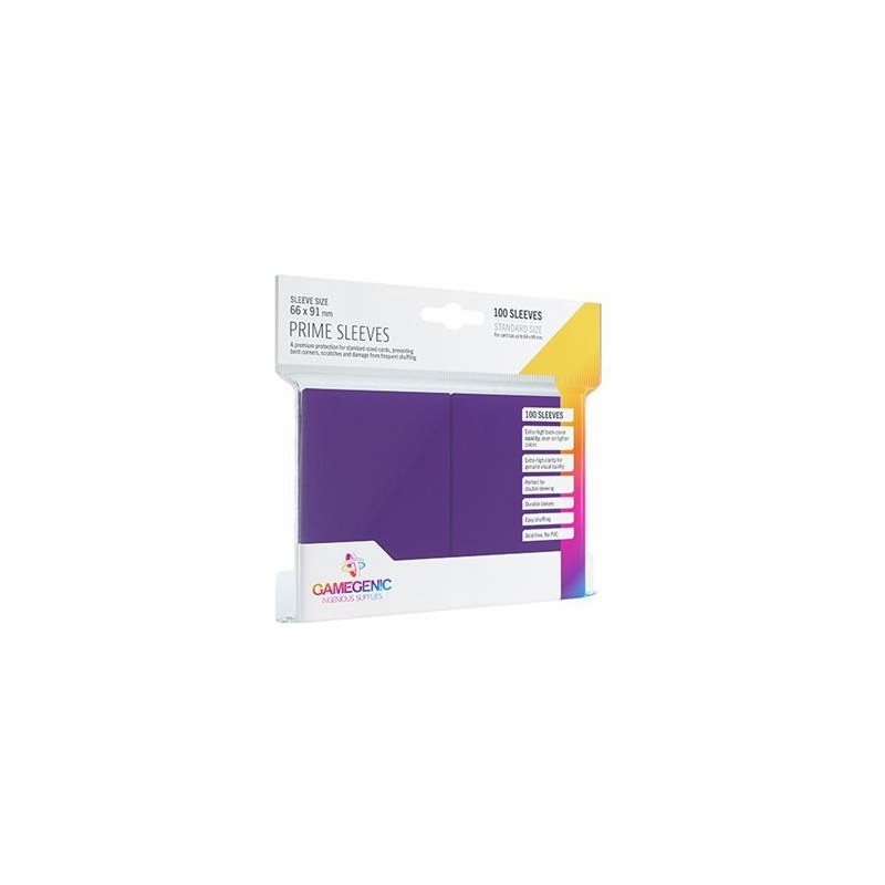 66x91 mm bustine protettive Viola Gamegenic (100) - accessorio per giochi