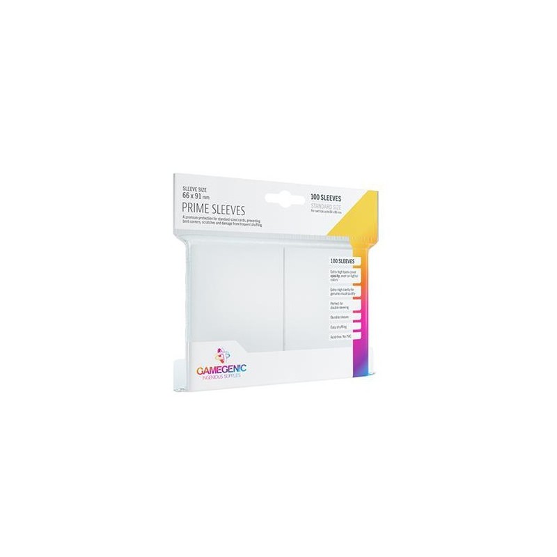 66x91 mm bustine protettive Bianco Gamegenic (100) - accessorio per giochi