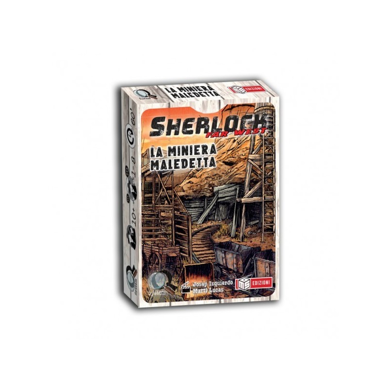 Sherlock Far West - La Miniera Maledetta - gioco da tavolo