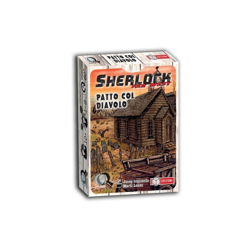 Sherlock Far West - Patto col Diavolo - gioco da tavolo