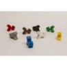 Pedina Cavallo per Meeple Blu