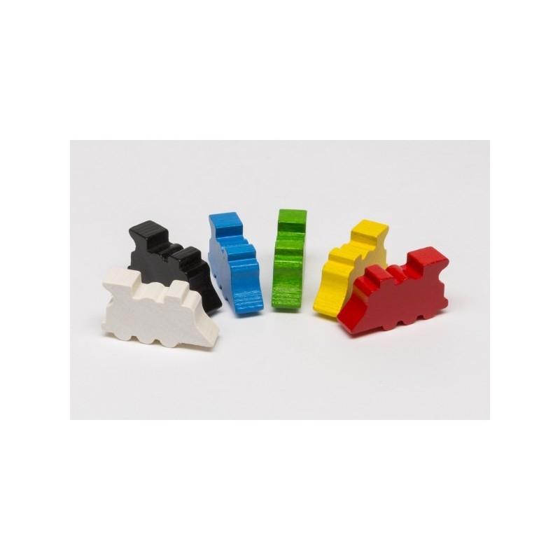 Pedina Locomotiva Rossa - accessorio per giochi