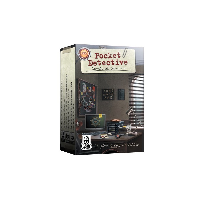 Pocket Detective - Omicidio all'Università - gioco da tavolo