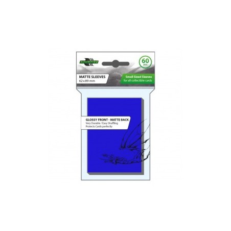 62X89 mm bustine protettive Blackfire Blu Glossy front - Matte back (60)