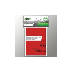 62X89 mm bustine protettive Blackfire Rosse Glossy front - Matte back (60)