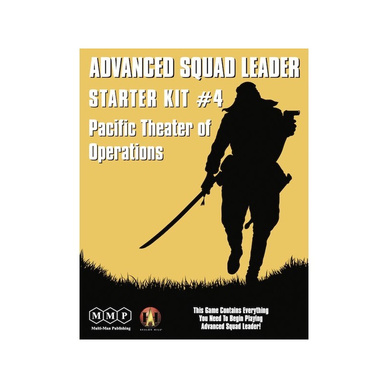 ASL Advanced Squad Leader Starter Kit 4 - Pacific Theater of Operations (ed. 2021) - gioco da tavolo