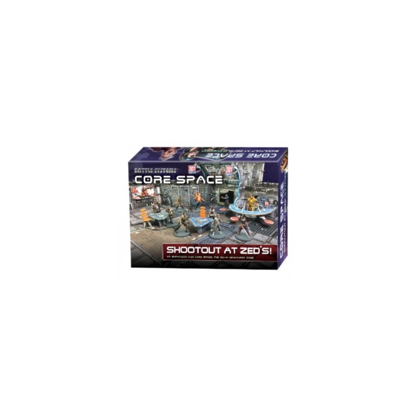 Shootout at Zed's: Core Space - gioco da tavolo