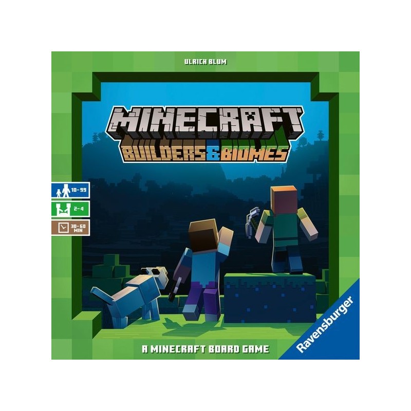 Minecraft: Builders and Biomes - gioco da tavolo