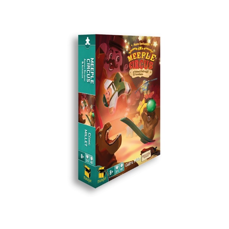 Animali Selvaggi e Acrobazie: Meeple Circus - gioco da tavolo