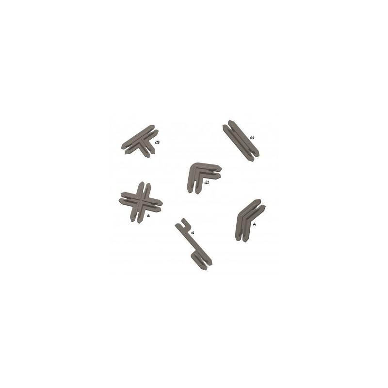 Terrain Clips - Brown - Battle Systems - accessorio per giochi