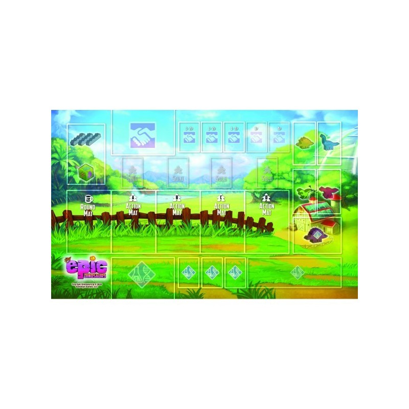 Playmat - Tiny Epic Dinosaurs (Tappetino) - gioco da tavolo