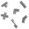 Terrain Clips - Grey - Battle Systems