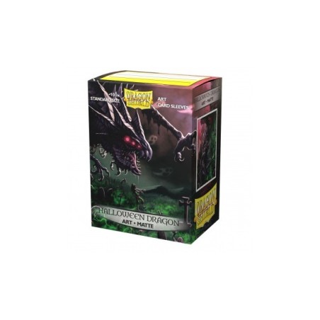 Dragon Shield - Bustine protettive Matte Art Halloween Dragon (100 bustine) - 12050