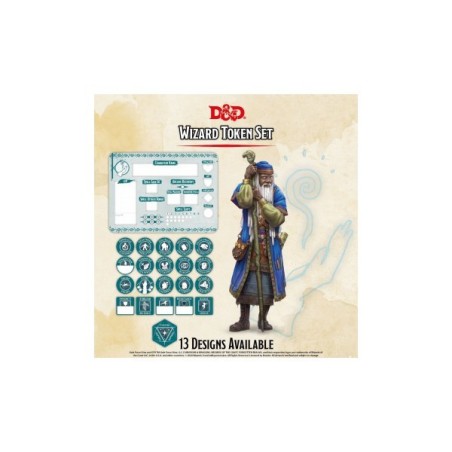 Wizard Token Set - Dungeons & Dragons