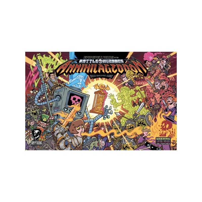 Epic Spell Wars of the Battle Wizards: Annihilageddon Deck-Building Game - gioco da tavolo