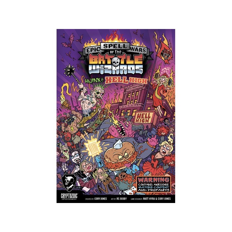 Epic Spell Wars of the Battle Wizards: Hijinx at Hell High - gioco da tavolo