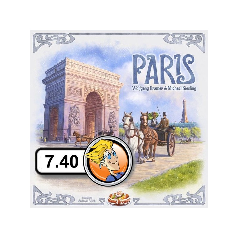 Paris (Kiesling-Kramer) ENG - gioco da tavolo