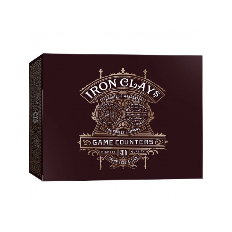 Iron Clays: Brass - 200 Printed Box with Chips - gioco da tavolo
