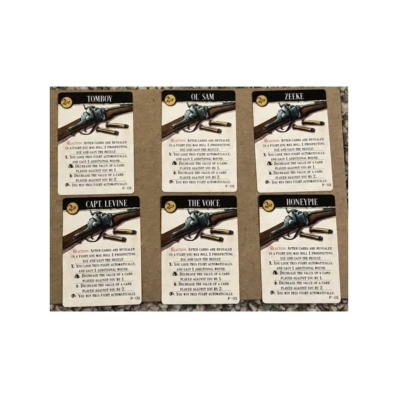 Carbine Promo Cards: Western Legends - gioco da tavolo
