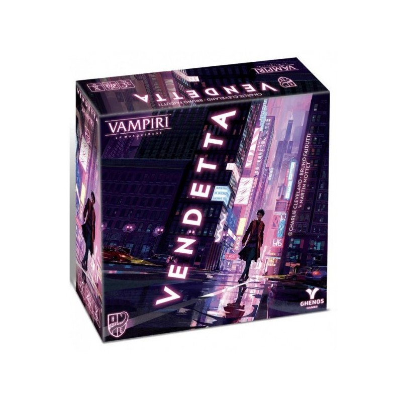 Vampiri the Masquerade - Vendetta - gioco da tavolo