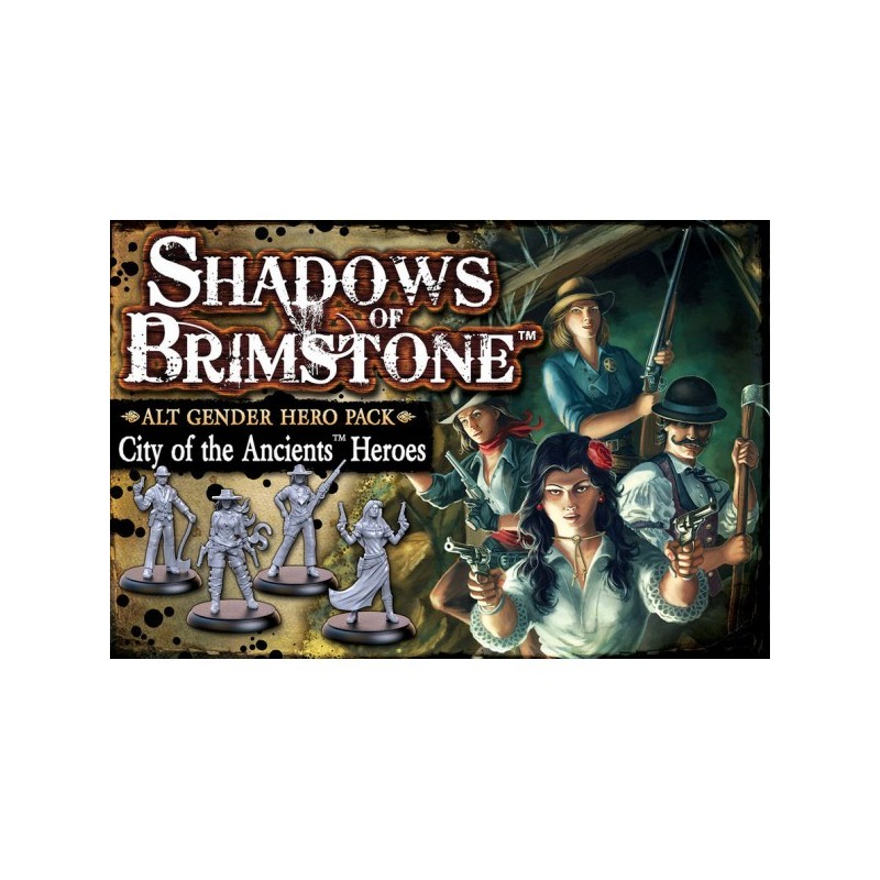 Alt Gender Hero Pack (City of the Ancients): Shadows of Brimstone - gioco da tavolo