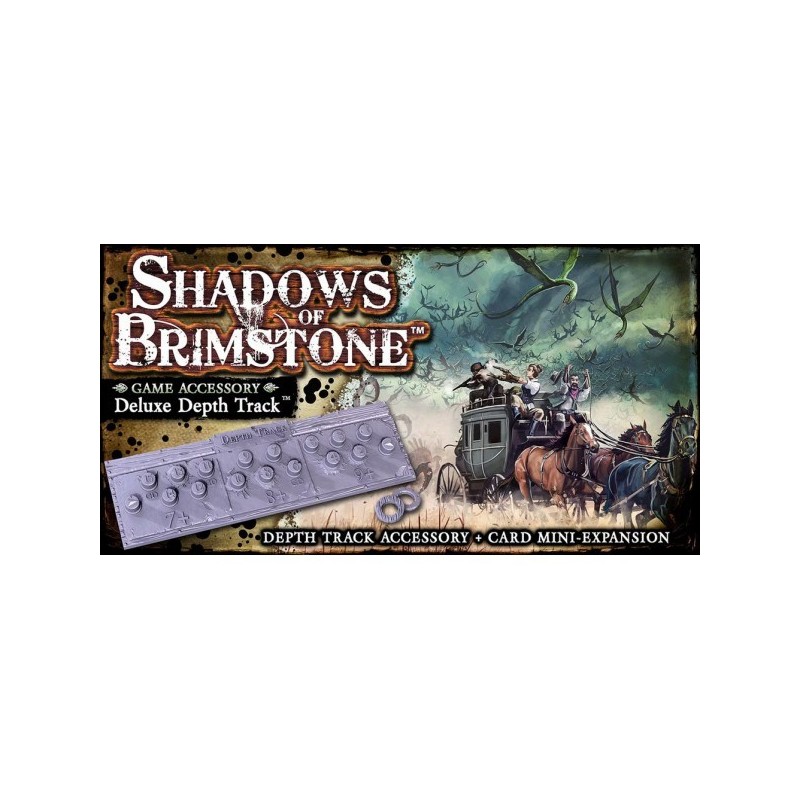 Depth Track Accessory + Card Mini-Expansion: Shadows of Brimstone - gioco da tavolo