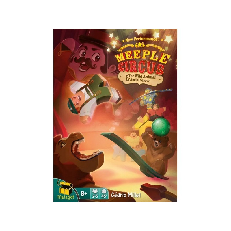 The Wild Animal and Aerial Show: Meeple Circus - gioco da tavolo