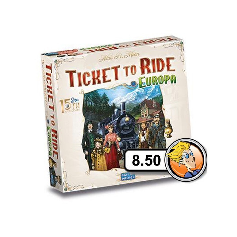 Ticket to Ride: Europa 15° Anniversario - gioco da tavolo