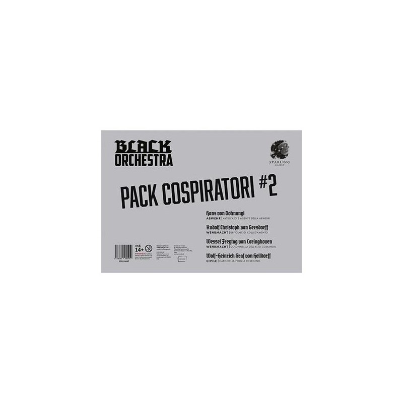 Pack Cospiratori 2: Black Orchestra (2nd Ed.) - gioco da tavolo