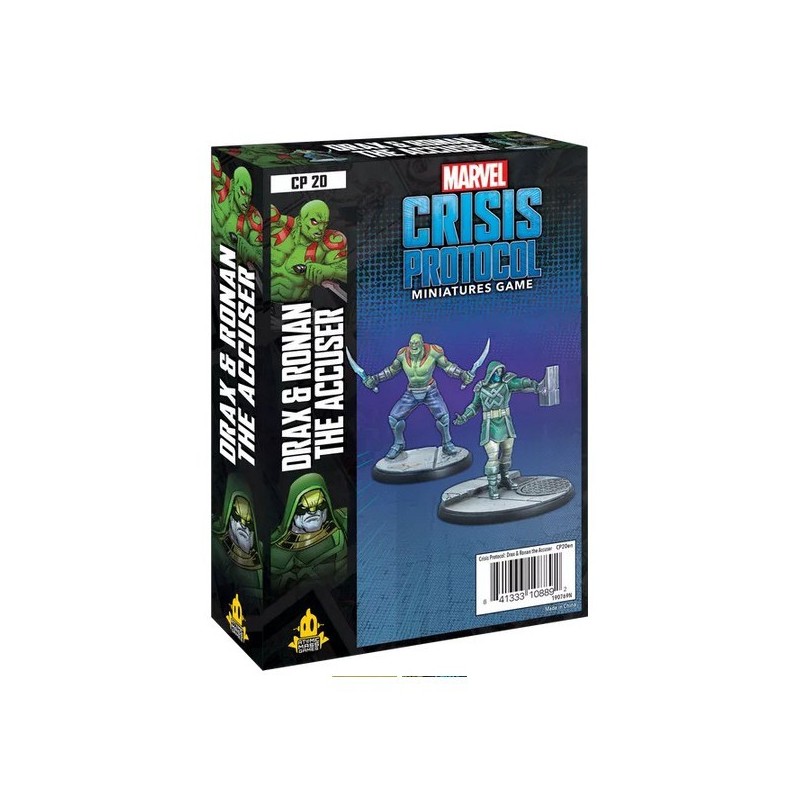 Drax and Ronan the Accuser - Marvel: Crisis Protocol - gioco da tavolo